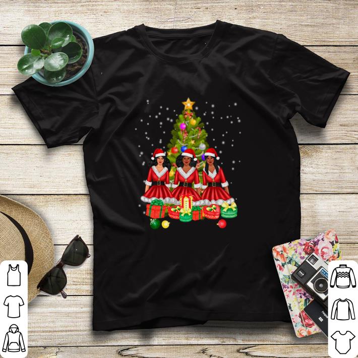 79f2f597 official american african christmas santa claus black girls shirt sweater 4 - Official American African Christmas Santa Claus Black Girls shirt sweater