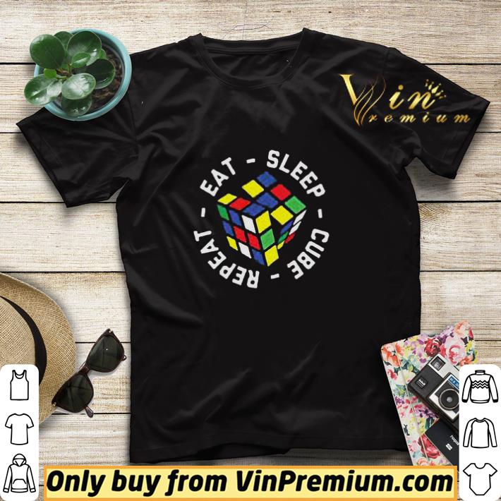 90f14d09 eat sleep cube repeat shirt sweater 4 - Eat Sleep Cube Repeat shirt sweater