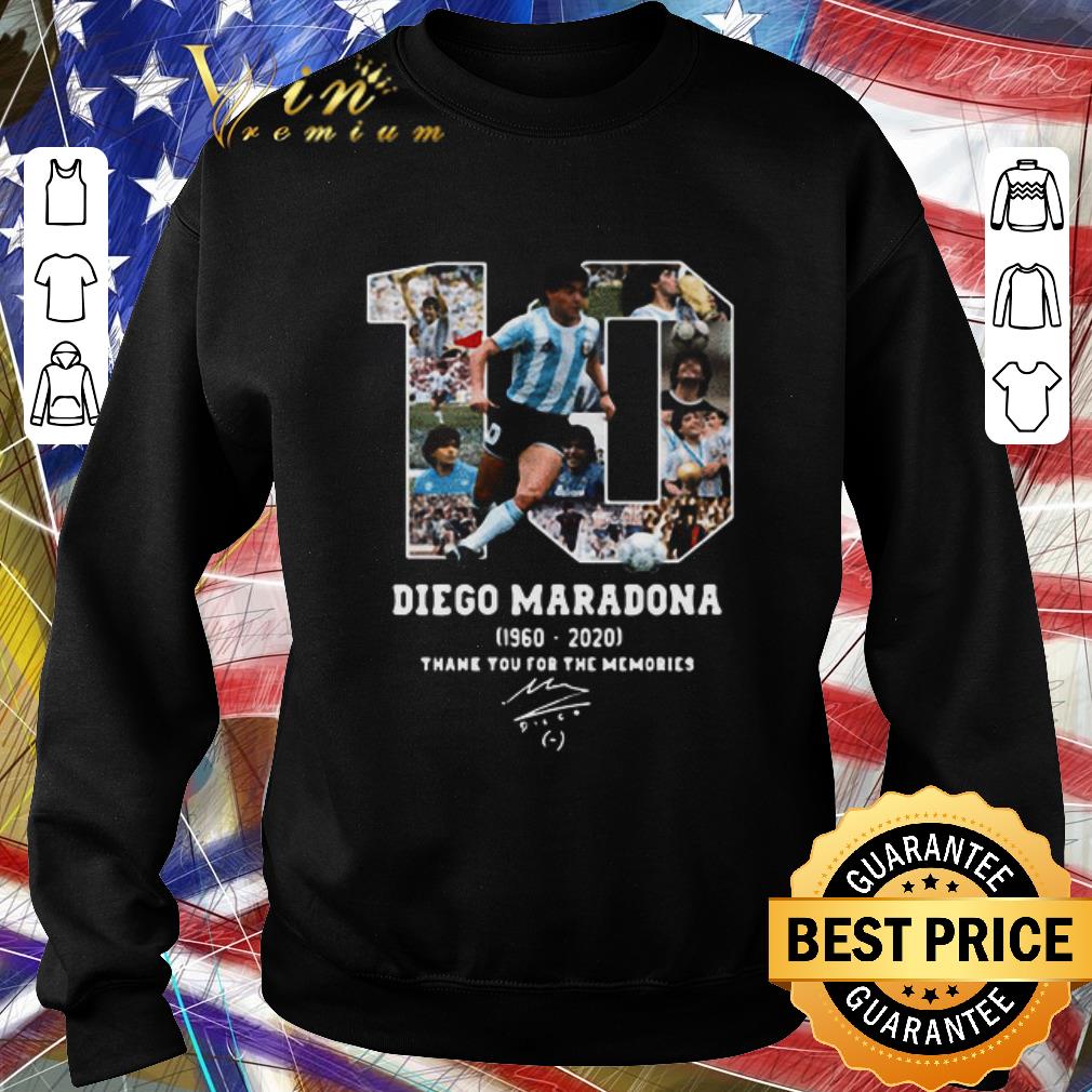 Official Diego Maradona Thank You For The Memories 1960-2020 shirt 9aa7e56f official diego maradona thank you for the memories 1960 2020 shirt 4 - Official Diego Maradona Thank You For The Memories 1960-2020 shirt