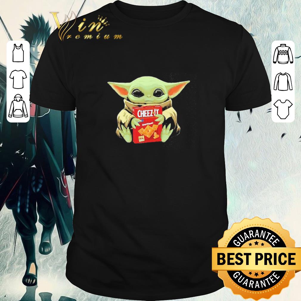 Hot Happy Baby Yoda Hugs Cheez It Box shirt Hot Happy Baby Yoda Hugs Cheez It Box shirt