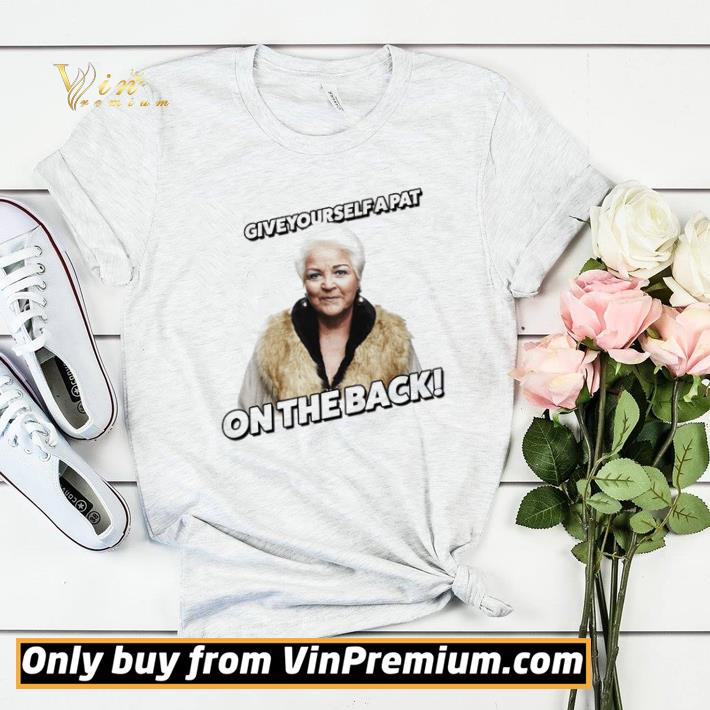 Pat Butcher Give yourself a pat on the back shirt sweater b89de052 pat butcher give yourself a pat on the back shirt sweater 4 - Pat Butcher Give yourself a pat on the back shirt sweater