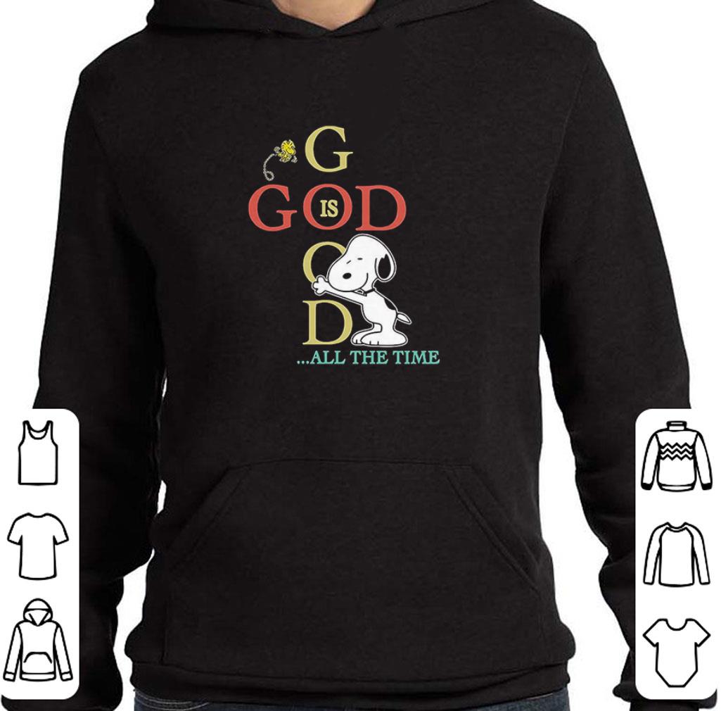 Awesome Snoopy And Woodstock God Is Good All The Time shirt cb9a269a awesome snoopy and woodstock god is good all the time shirt 4 - Awesome Snoopy And Woodstock God Is Good All The Time shirt