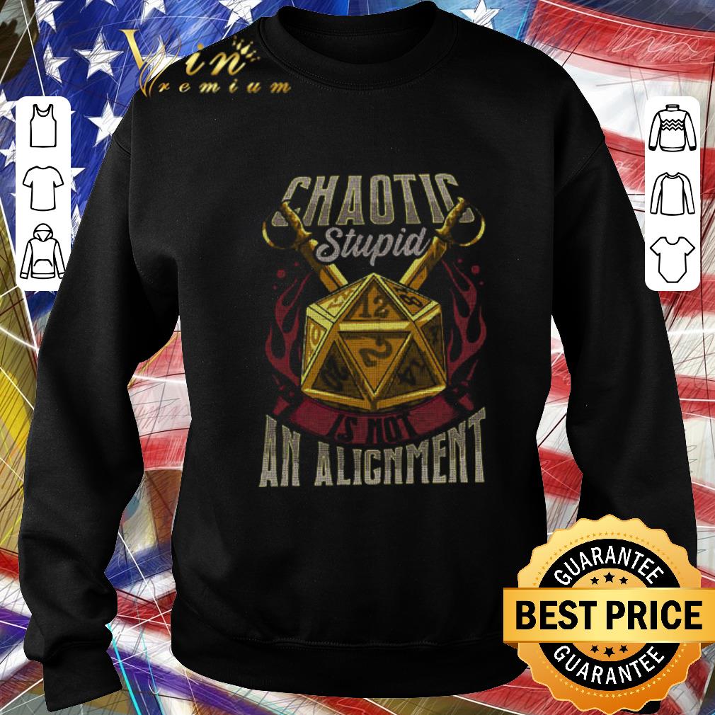 e2ce6337 original chaotic stupid is not an alignment shirt 4 - Original Chaotic Stupid Is Not An Alignment shirt