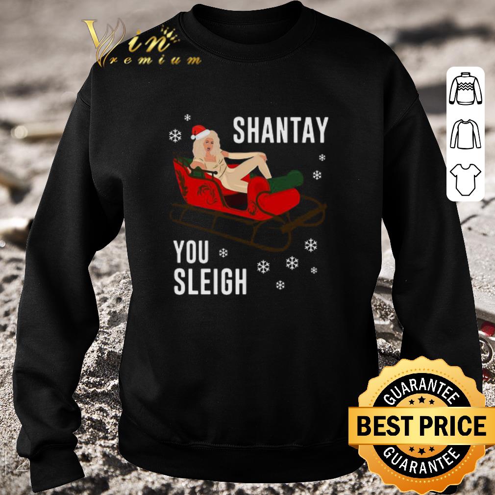 fd465f76 premium shantay you sleigh sweater shirt 4 - Premium Shantay You Sleigh Sweater shirt