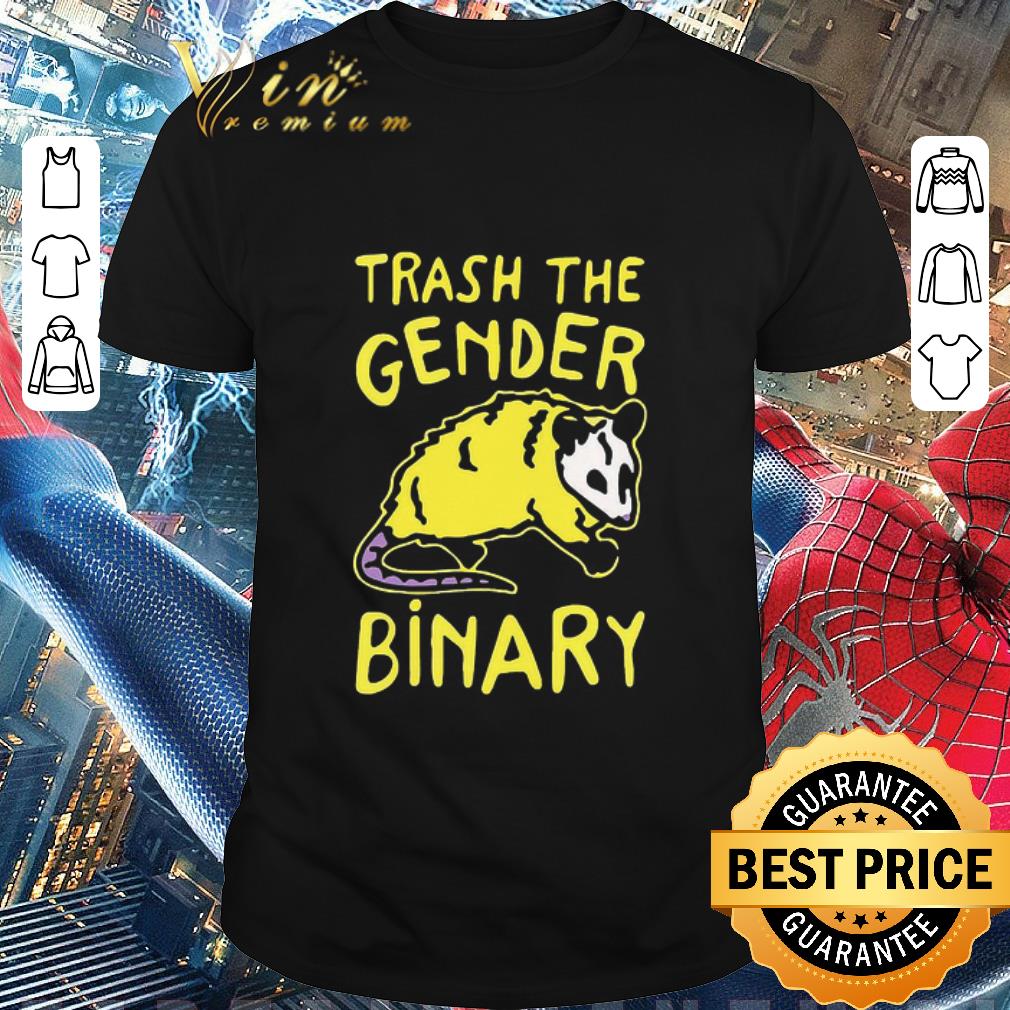 Top Raccoon Trash The Gender Binary shirt