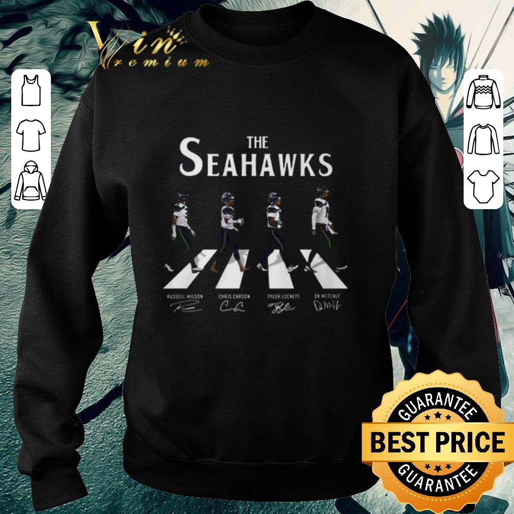 1775a770 premium the seattle seahawks signatures shirt 4 - Premium The Seattle Seahawks Signatures shirt