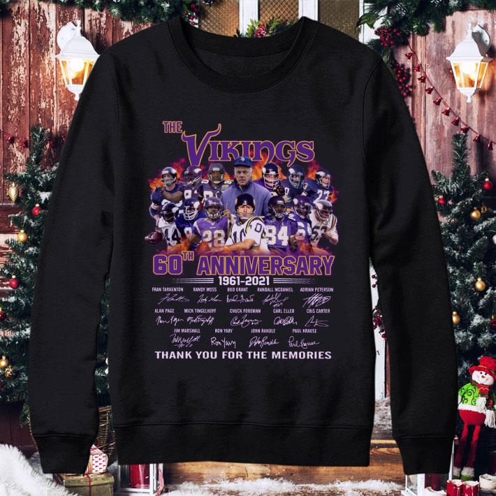 Funny Thank You Memories The Vikings 60th Anniversary 1961-2021 Signed shirt 350b576d thank you memories the vikings 60th anniversary 1961 2021 signed shirt 4 - Funny Thank You Memories The Vikings 60th Anniversary 1961-2021 Signed shirt
