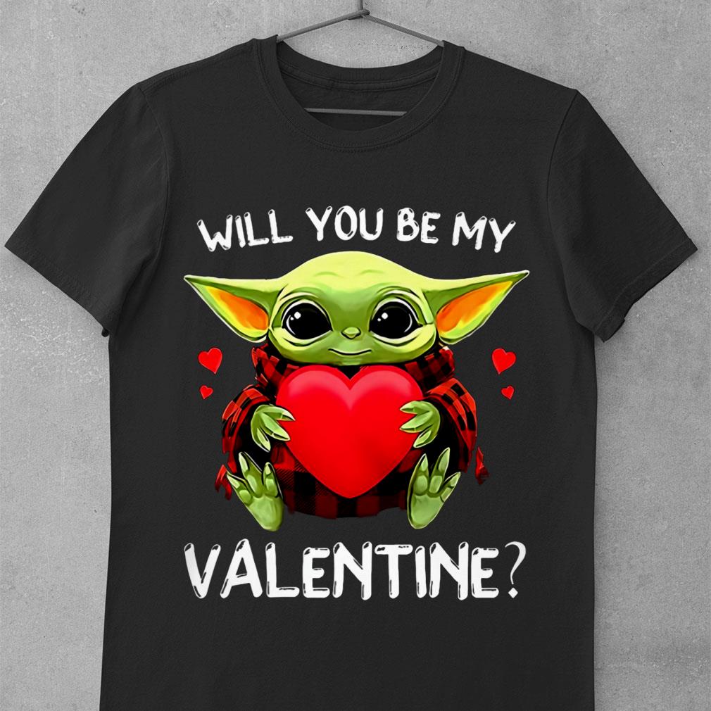 Best Star Wars Baby Yoda Will You Be My Valentine's Day 2021 shirt