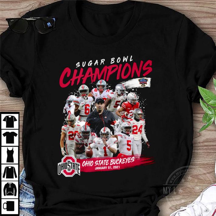Original Sugar Bowl Champions Team NFL Ohio State Buckeyes January 1 2021 shirt
