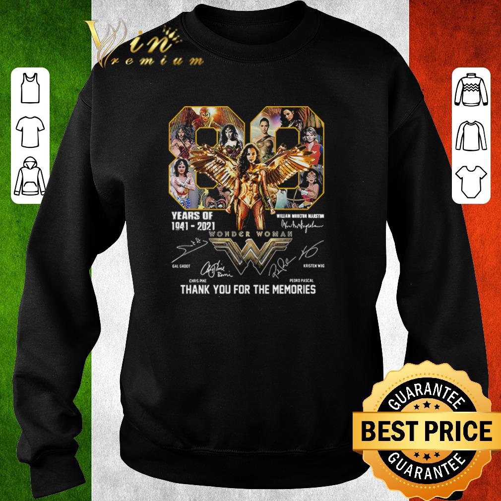 bd5ce388 official 80 years of wonder woman 1941 2021 thank you for the memories signatures shirt 4 - Official 80 Years Of Wonder Woman 1941 2021 Thank You For The Memories Signatures shirt