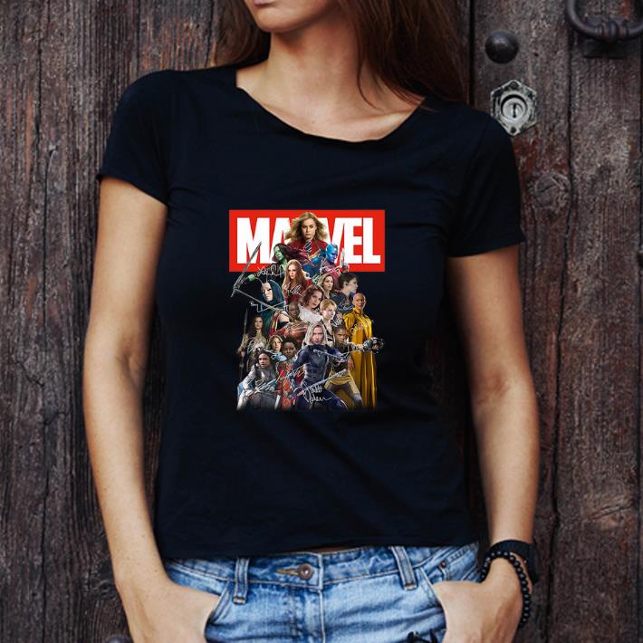 Awesome Avengers Woman MCU Signature shirt