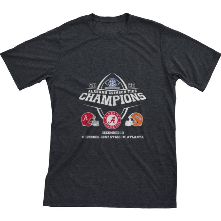 Premium Alabama Crimson Tide Champions December 19 Mercedes Benz Stadium Atlanta 2020 shirt sweater