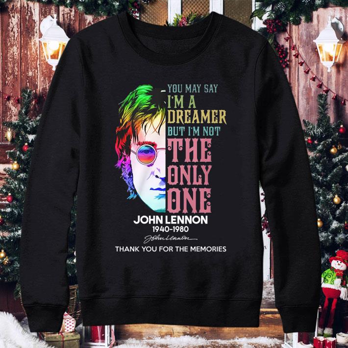 Official The Beatles John Lennon 1940-1980 Imagine You May Say I'm A Dreamer Shirt 4262e09e the beatles john lennon 1940 1980 imagine you may say i m a dreamer shirt 4 - Official The Beatles John Lennon 1940-1980 Imagine You May Say I'm A Dreamer Shirt