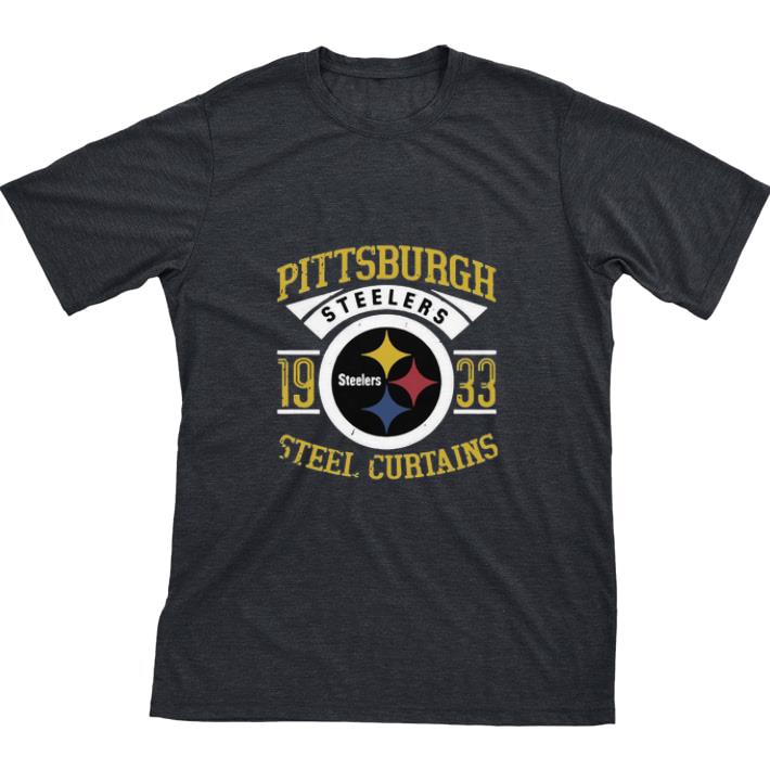 Nice Pittsburgh Steelers 1933 Steel Curtains shirt