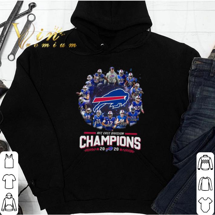 Top Buffalo Bills Team Afc East Division Champions 2020 Signatures shirt a7079f34 top buffalo bills team afc east division champions 2020 signatures shirt 4 - Top Buffalo Bills Team Afc East Division Champions 2020 Signatures shirt