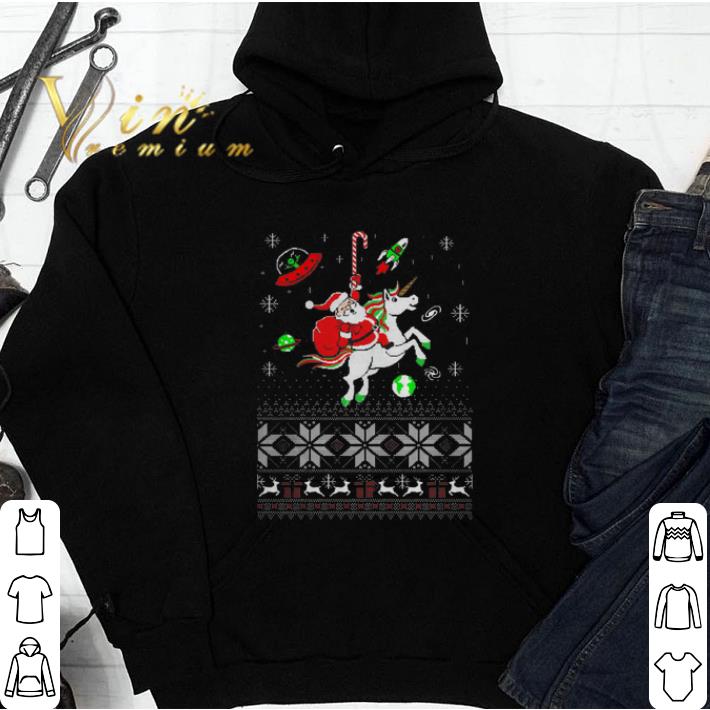 f49ec0fa top santa unicorn ugly christmas shirt 4 - Top Santa Unicorn Ugly Christmas shirt