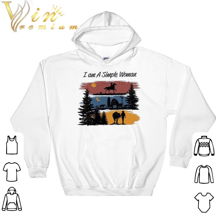 8d5e2578 premium i am a simple woman horse shirt sweatshirt 4 - Premium I am a simple woman horse shirt sweatshirt