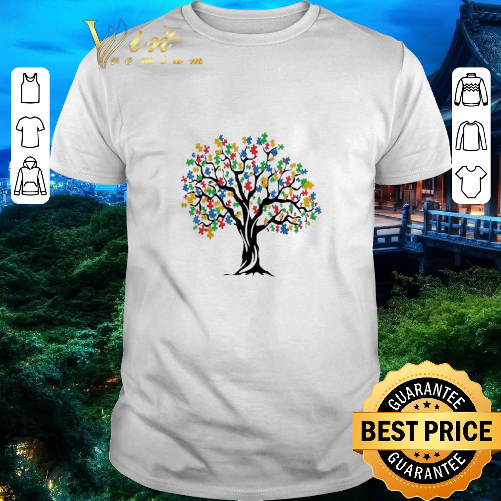 Hot Tree Of Life Autism Awareness Month ASD Supporter shirt