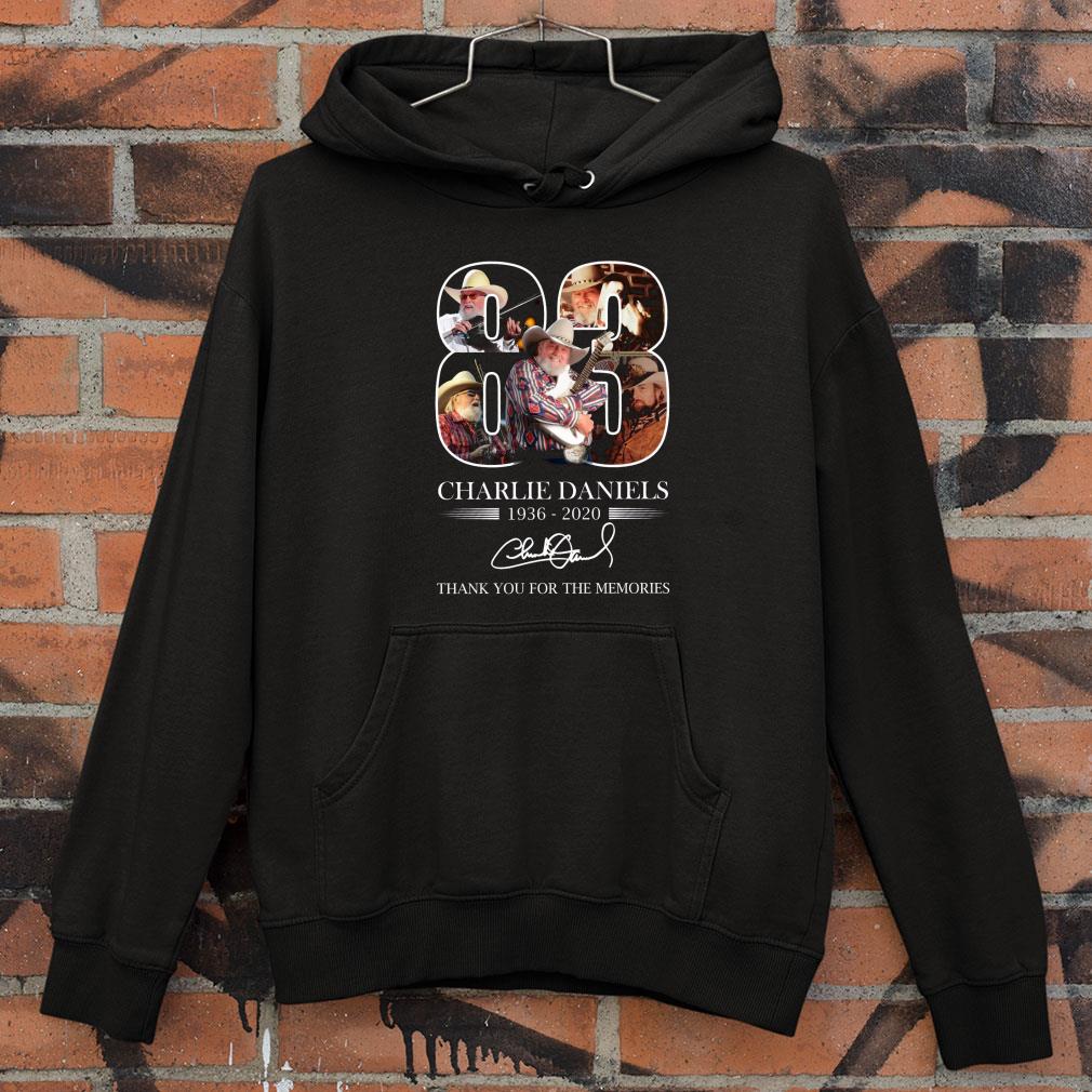 Premium 83 Years Of Charlie Daniels 1936-2020 Signature Thank You For The Memories Shirt 83 Years Of Charlie Daniels 1936 2020 Signature Thank You For The Memories Shirt 4 - Premium 83 Years Of Charlie Daniels 1936-2020 Signature Thank You For The Memories Shirt