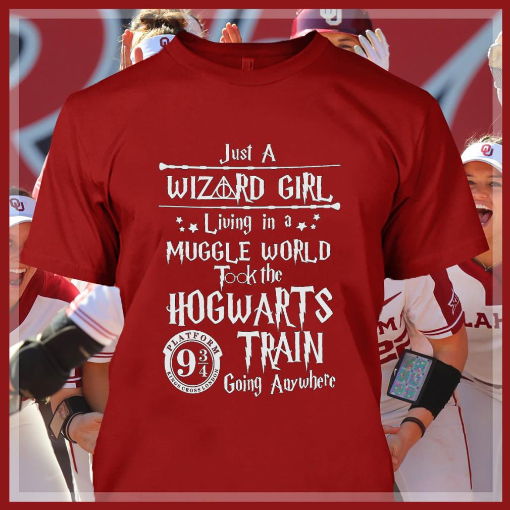 Funny Just a Wizard girl living in a muggle world took the Hogwarts train going anywhere shirt, Harry Potter Just a Wizard girl living in a muggle world took the Hogwarts train going anywhere shirt Harry Potter 4 - Funny Just a Wizard girl living in a muggle world took the Hogwarts train going anywhere shirt, Harry Potter