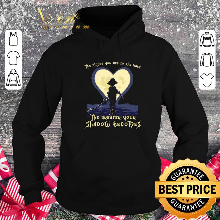 Official Kingdom Hearts The Closer You Get To The Light The Greater Your Shadow Becomes Shirt Kingdom Hearts The Closer You Get To The Light The Greater Your Shadow Becomes Shirt 4 - Official Kingdom Hearts The Closer You Get To The Light The Greater Your Shadow Becomes Shirt