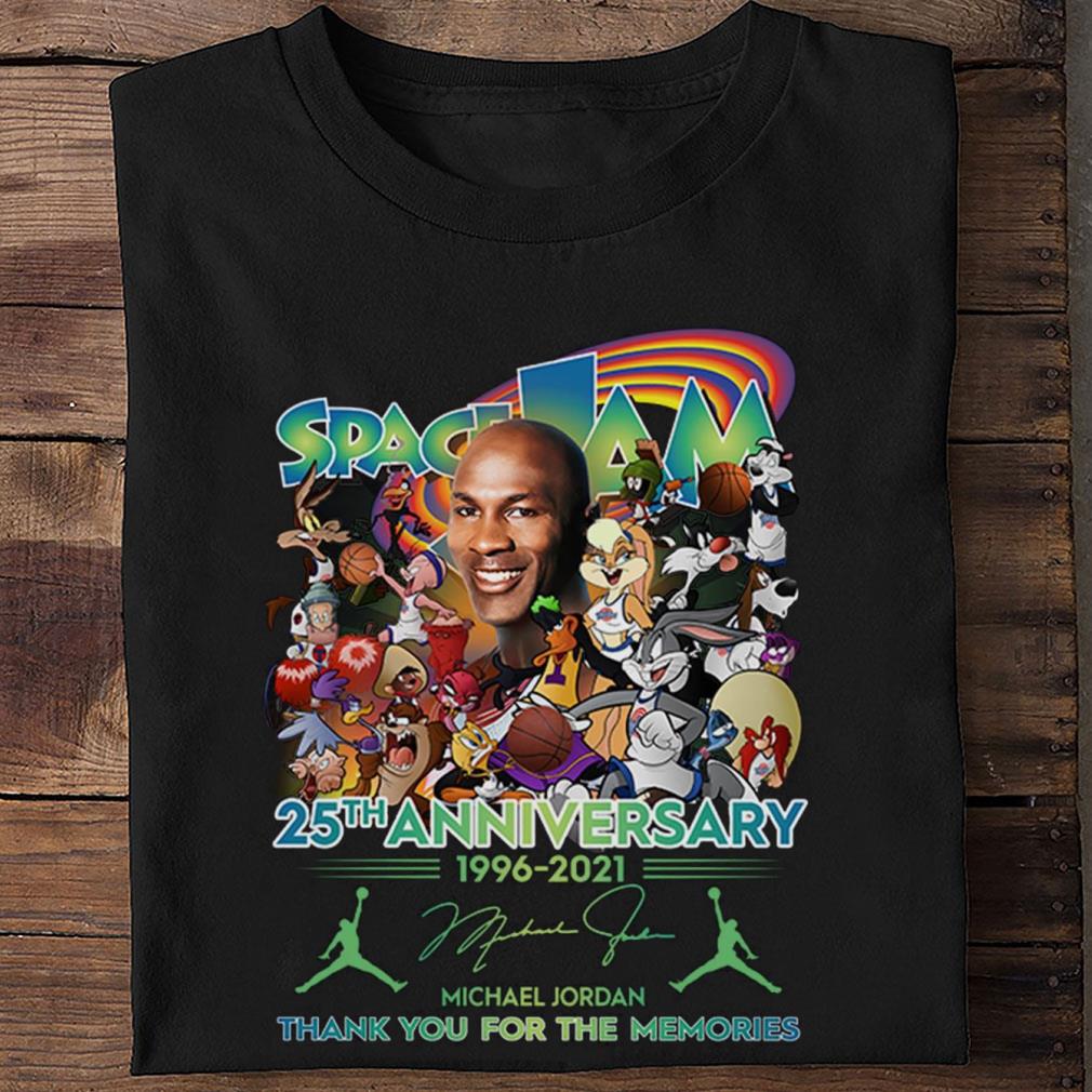 Funny Space Jam A New Legacy 25th anniversary 1996-2021 Michael Jordan Signature Thank You For The Memories Shirt Space Jam A New Legacy 25th anniversary 1996 2021 Michael Jordan Signature Thank You For The Memories Shirt 2 - Funny Space Jam A New Legacy 25th anniversary 1996-2021 Michael Jordan Signature Thank You For The Memories Shirt