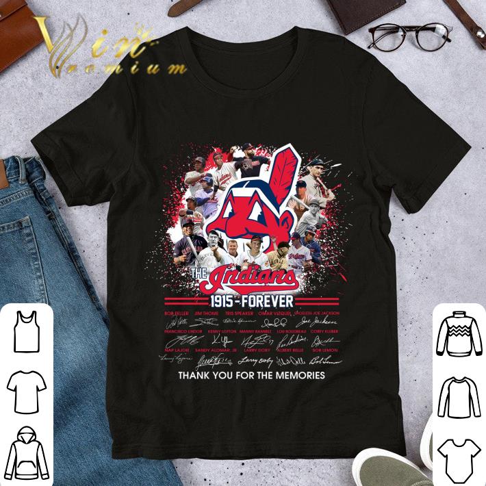 Awesome Team Squad The Indians 1915 - Forever Signatures Thank You For The Memories Shirt, Cleveland Indians Team Squad The Indians 1915 Forever Signatures Thank You For The Memories Shirt Cleveland Indians 1 - Awesome Team Squad The Indians 1915 - Forever Signatures Thank You For The Memories Shirt, Cleveland Indians