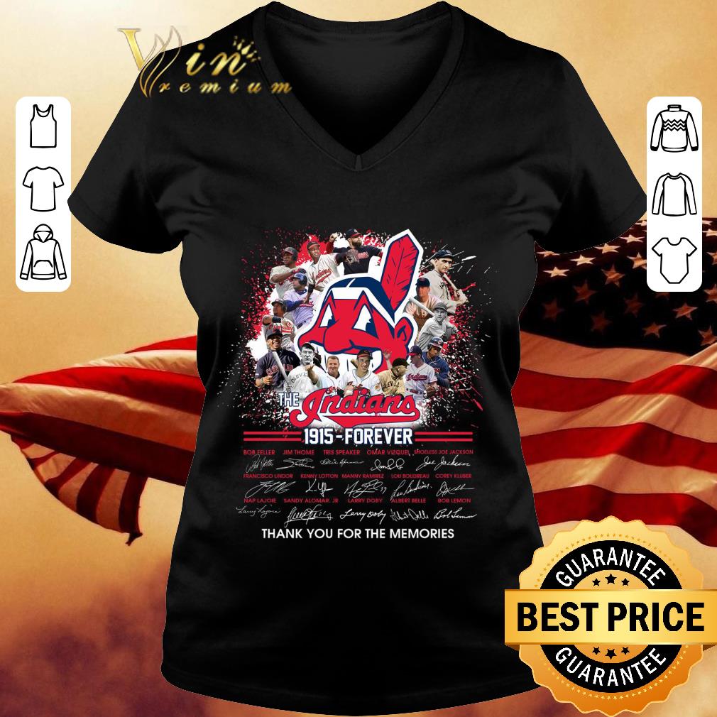 Awesome Team Squad The Indians 1915 - Forever Signatures Thank You For The Memories Shirt, Cleveland Indians Team Squad The Indians 1915 Forever Signatures Thank You For The Memories Shirt Cleveland Indians 2 - Awesome Team Squad The Indians 1915 - Forever Signatures Thank You For The Memories Shirt, Cleveland Indians