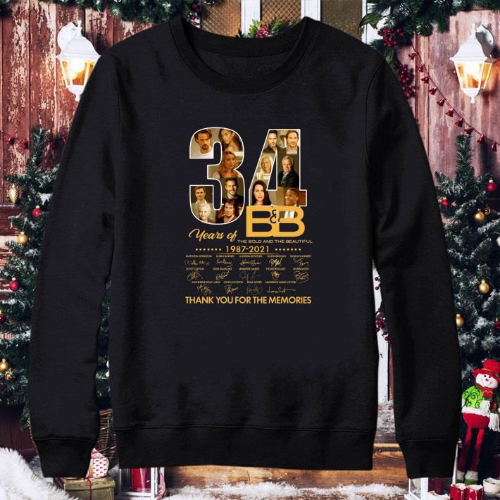 The Bold And The Beautiful 34 years of 1987-2021 Signature Thank You For The Memories Shirt The Bold And The Beautiful 34 years of 1987 2021 Signature Thank You For The Memories Shirt 4 - The Bold And The Beautiful 34 years of 1987-2021 Signature Thank You For The Memories Shirt