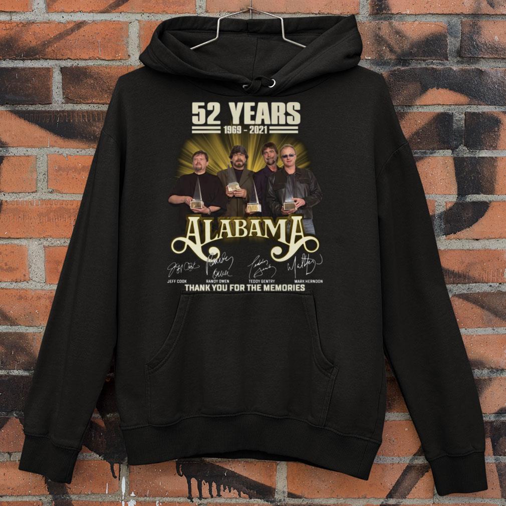 Premium 52 years 1969-2021 Alabama Band signatures thank you for the memories shirt 52 years 1969 2021 Alabama Band signatures thank you for the memories shirt 4 - Premium 52 years 1969-2021 Alabama Band signatures thank you for the memories shirt
