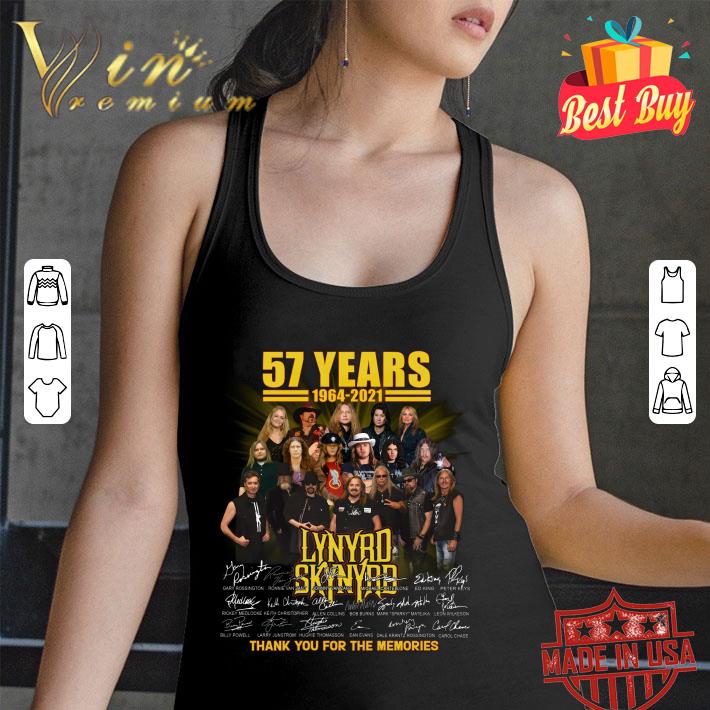 Funny 57 Years of Lynyrd Skynyrd Band Rock 1964-2021 Signatures Thank You For The Memories Shirt 57 Years of Lynyrd Skynyrd Band Rock 1964 2021 Signatures Thank You For The Memories Shirt 2 - Funny 57 Years of Lynyrd Skynyrd Band Rock 1964-2021 Signatures Thank You For The Memories Shirt