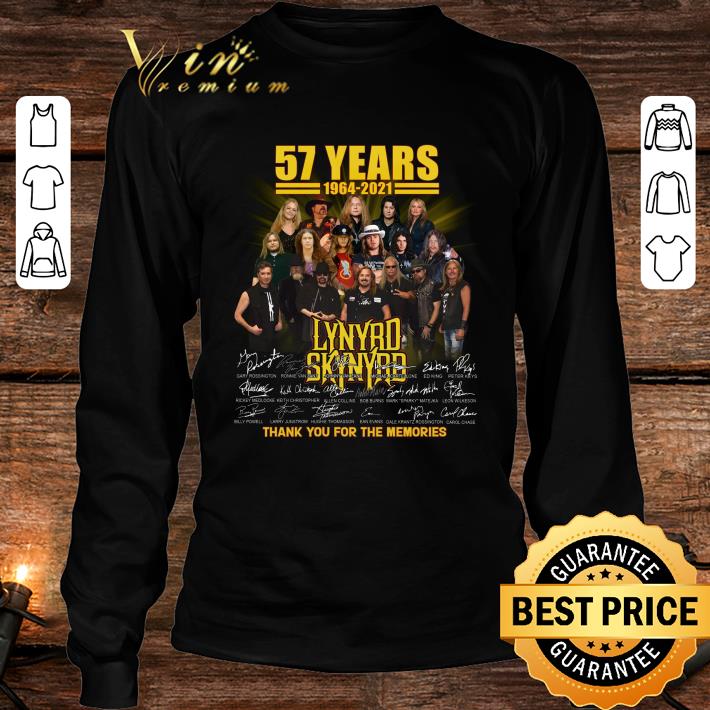 Funny 57 Years of Lynyrd Skynyrd Band Rock 1964-2021 Signatures Thank You For The Memories Shirt 57 Years of Lynyrd Skynyrd Band Rock 1964 2021 Signatures Thank You For The Memories Shirt 4 - Funny 57 Years of Lynyrd Skynyrd Band Rock 1964-2021 Signatures Thank You For The Memories Shirt