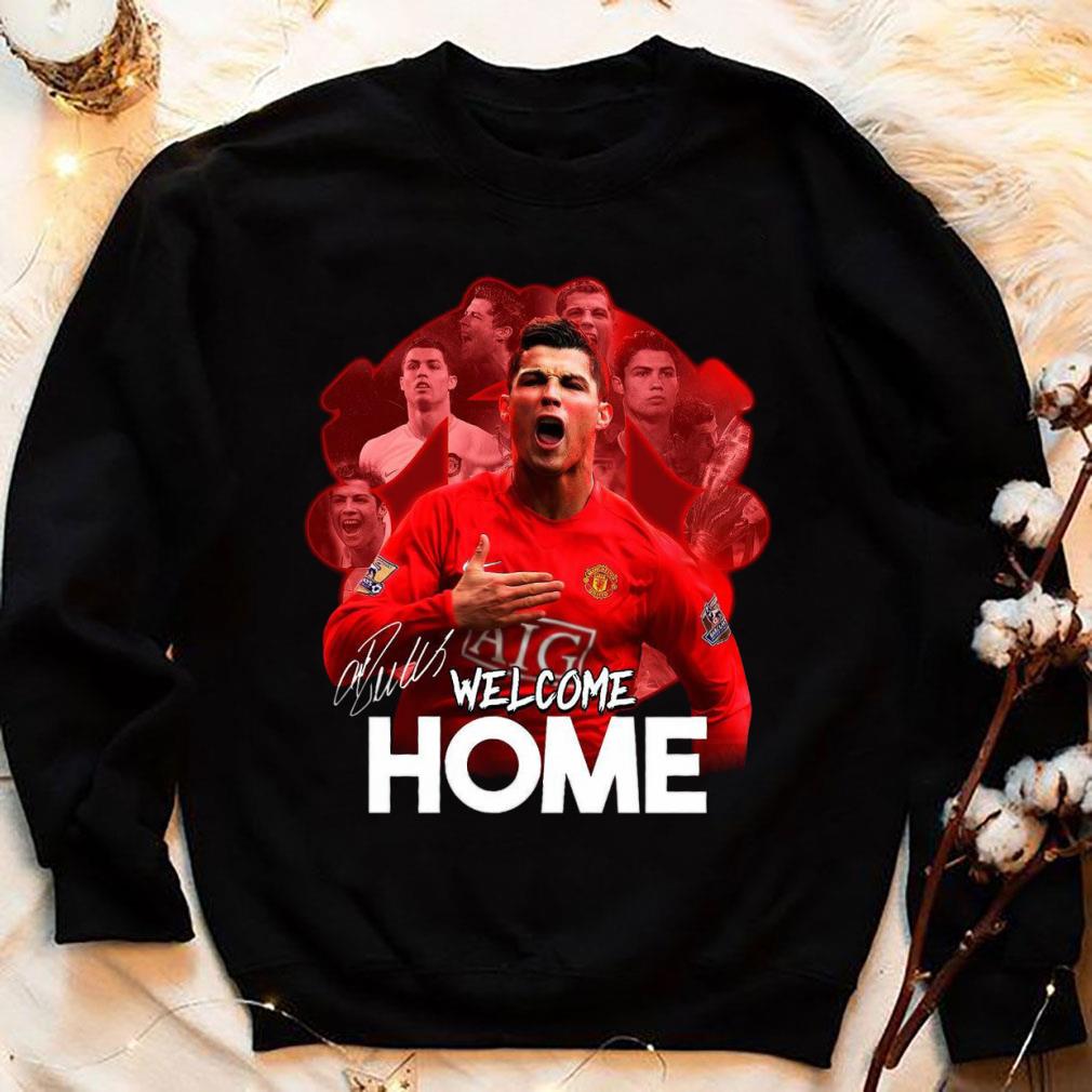 Best CR7 Cristiano Ronaldo Welcome Home Manchester United FC Shirt CR7 Cristiano Ronaldo Welcome Home Manchester United FC Shirt 4 - Best CR7 Cristiano Ronaldo Welcome Home Manchester United FC Shirt