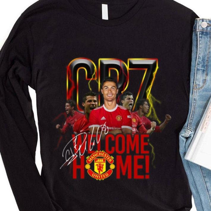 Premium Cristiano Ronaldo CR7 Welcome Home Back To Man UTD Signature Shirt Cristiano Ronaldo CR7 Welcome Home Back To Man UTD Signature Shirt 4 - Premium Cristiano Ronaldo CR7 Welcome Home Back To Man UTD Signature Shirt