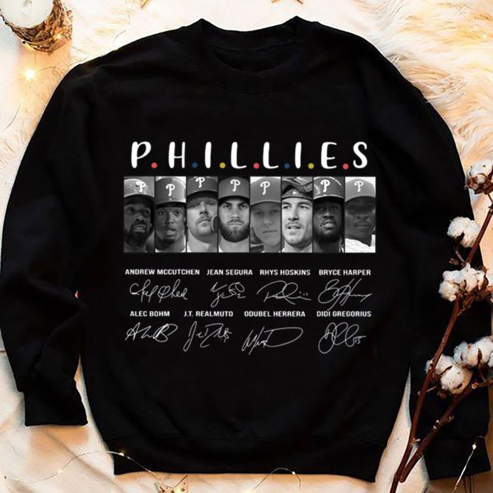 Best Friends Philadelphia Phillies Team Players Signatures Shirt Friends Philadelphia Phillies Team Players Signatures Shirt 4 - Best Friends Philadelphia Phillies Team Players Signatures Shirt
