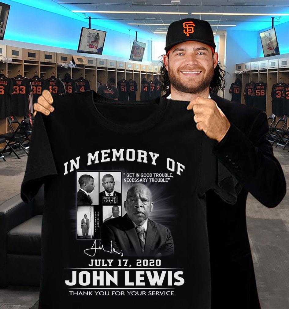 In Memory Of John Lewis quotes July 17 2020 Signature Thank You For The Memories Shirt In Memory Of John Lewis quotes July 17 2020 Signature Thank You For The Memories Shirt 2 - In Memory Of John Lewis quotes July 17 2020 Signature Thank You For The Memories Shirt