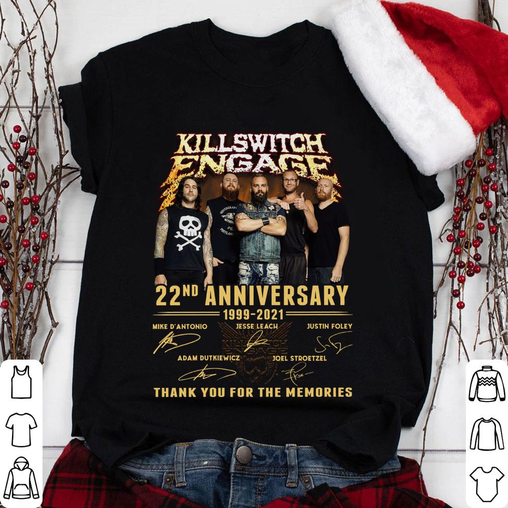 Original Killswitch Engage 22nd anniversary 1999-2021 signatures shirt Killswitch Engage 22nd anniversary 1999 2021 signatures shirt 1 - Original Killswitch Engage 22nd anniversary 1999-2021 signatures shirt