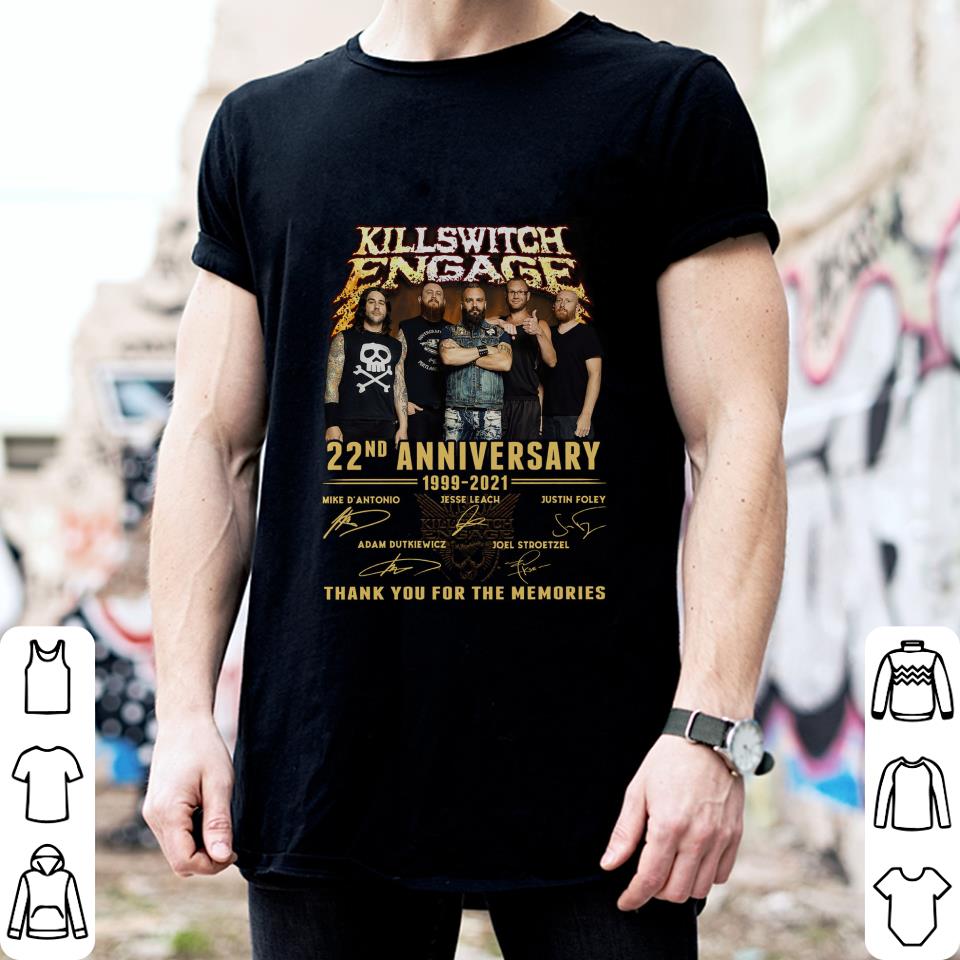 Original Killswitch Engage 22nd anniversary 1999-2021 signatures shirt Killswitch Engage 22nd anniversary 1999 2021 signatures shirt 2 - Original Killswitch Engage 22nd anniversary 1999-2021 signatures shirt