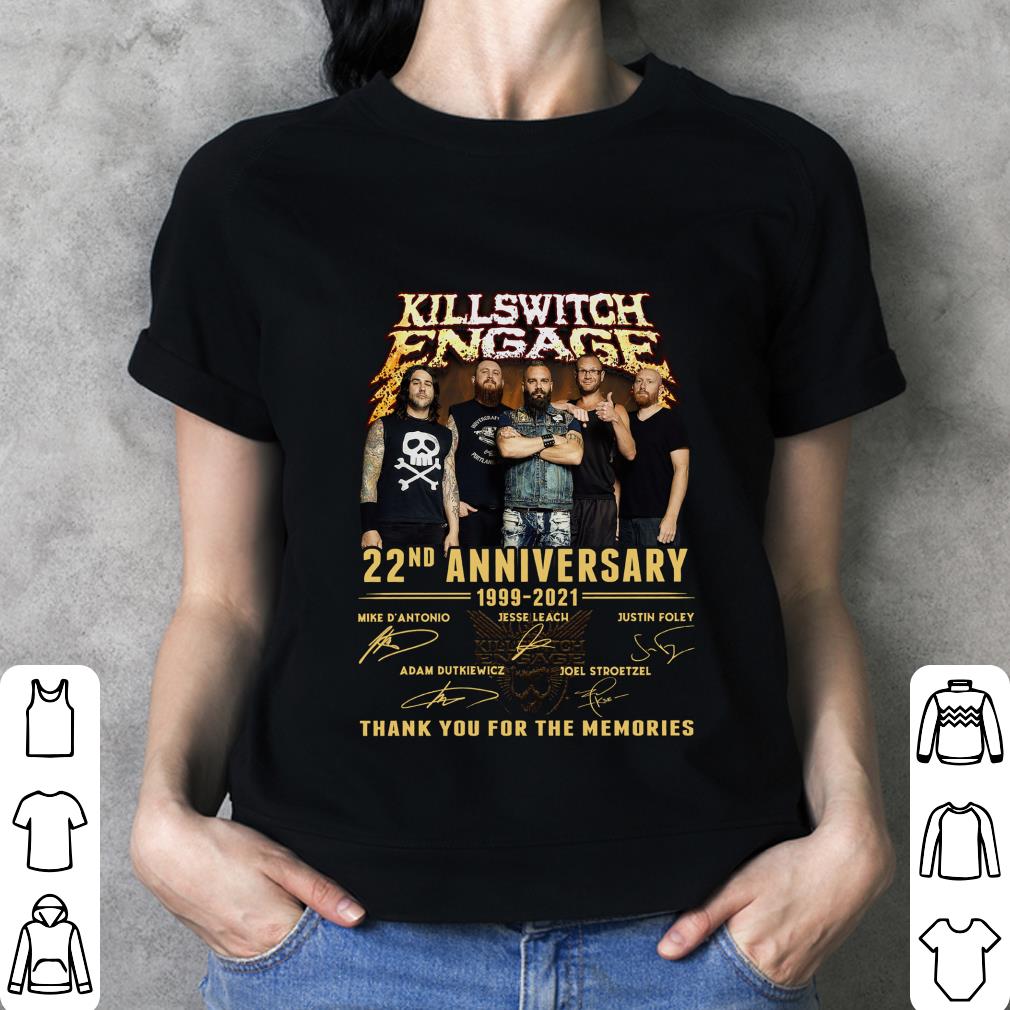 Original Killswitch Engage 22nd anniversary 1999-2021 signatures shirt Killswitch Engage 22nd anniversary 1999 2021 signatures shirt 3 - Original Killswitch Engage 22nd anniversary 1999-2021 signatures shirt