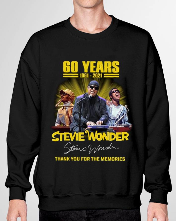 Hot Stevie Wonder 60 years 1961-2021 signature thank you for the memories shirt Stevie Wonder 60 years 1961 2021 signature thank you for the memories shirt 3 - Hot Stevie Wonder 60 years 1961-2021 signature thank you for the memories shirt