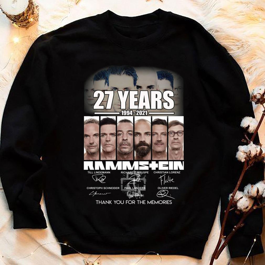 Hot Thank Memories Rammstein Metal Band member 27 Years 1994-2021 Signatures Shirt Thank Memories Rammstein Metal Band member 27 Years 1994 2021 Signatures Shirt 4 - Hot Thank Memories Rammstein Metal Band member 27 Years 1994-2021 Signatures Shirt
