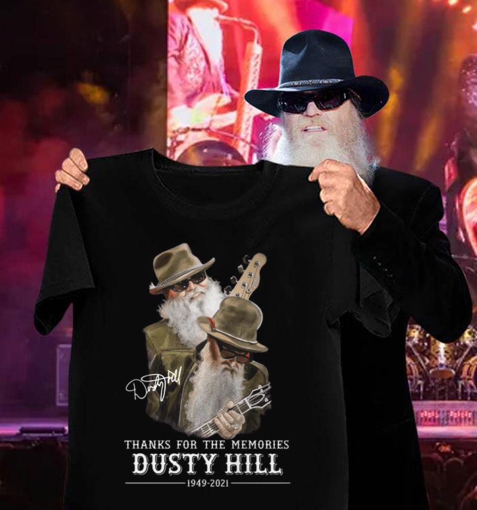 Thanks For The Memories RIP Dusty Hill 1949-2021 ZZ Top Band Rock Shirt Thanks For The Memories RIP Dusty Hill 1949 2021 ZZ Top Band Rock Shirt 3 - Thanks For The Memories RIP Dusty Hill 1949-2021 ZZ Top Band Rock Shirt