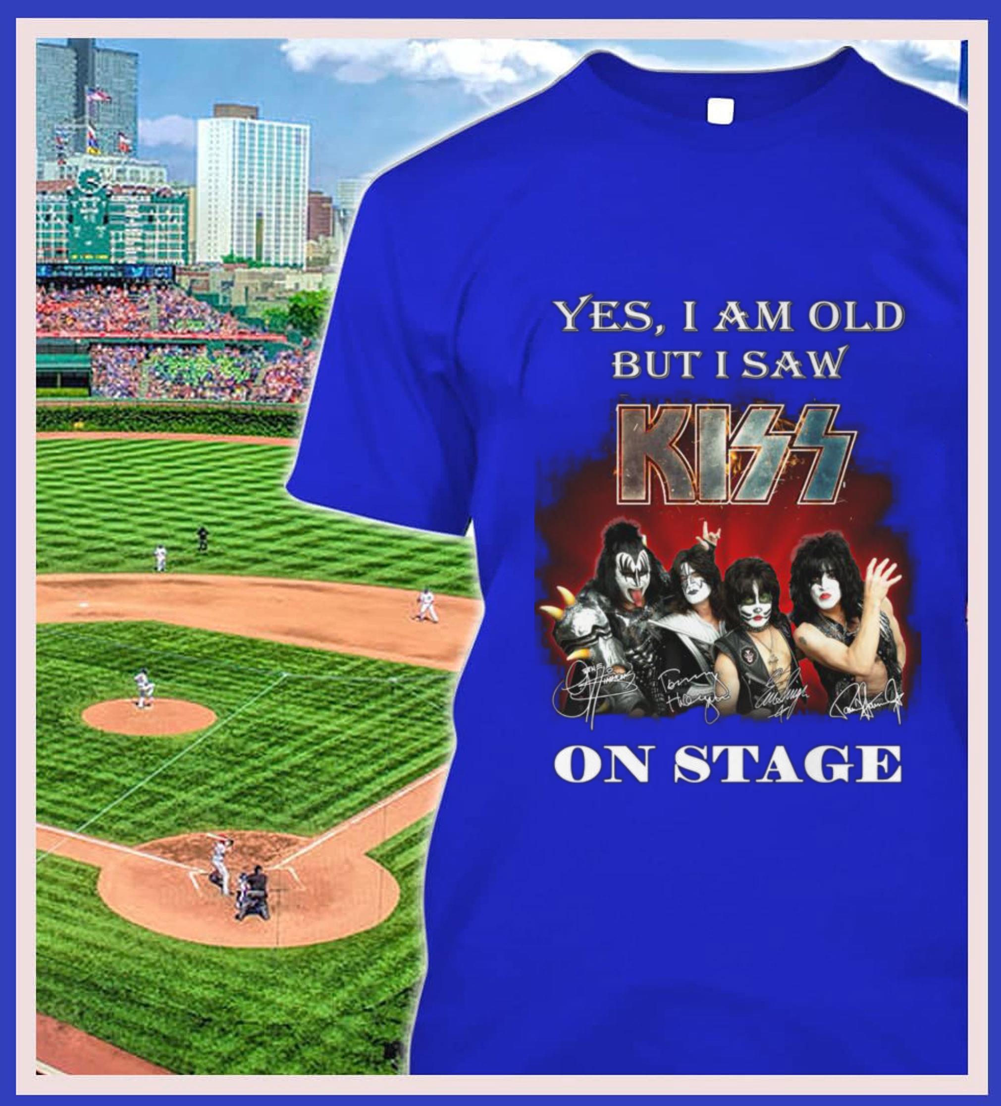 Premium Yes i am old but i saw Kiss band member on stage signatures shirt Yes i am old but i saw Kiss band member on stage signatures shirt 2 - Premium Yes i am old but i saw Kiss band member on stage signatures shirt