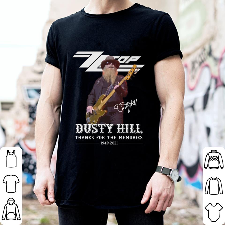 Hot ZZ Top Band Rock RIP Dusty Hill Signature Thank Memories Shirt ZZ Top Band Rock RIP Dusty Hill Signature Thank Memories Shirt 2 - Hot ZZ Top Band Rock RIP Dusty Hill Signature Thank Memories Shirt