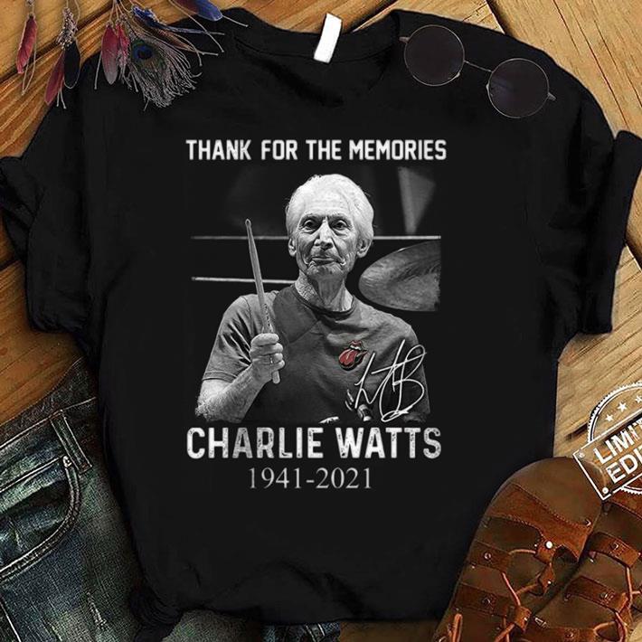 Best Best Seller Charlie Watts Rest In Peace The Rolling Stones Shirt