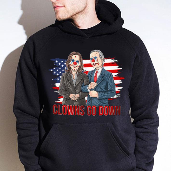 Hot Biden Harris Clowns Go Down American Flag Halloween Shirt Biden Harris Clowns Go Down American Flag Halloween Shirt 4 - Hot Biden Harris Clowns Go Down American Flag Halloween Shirt