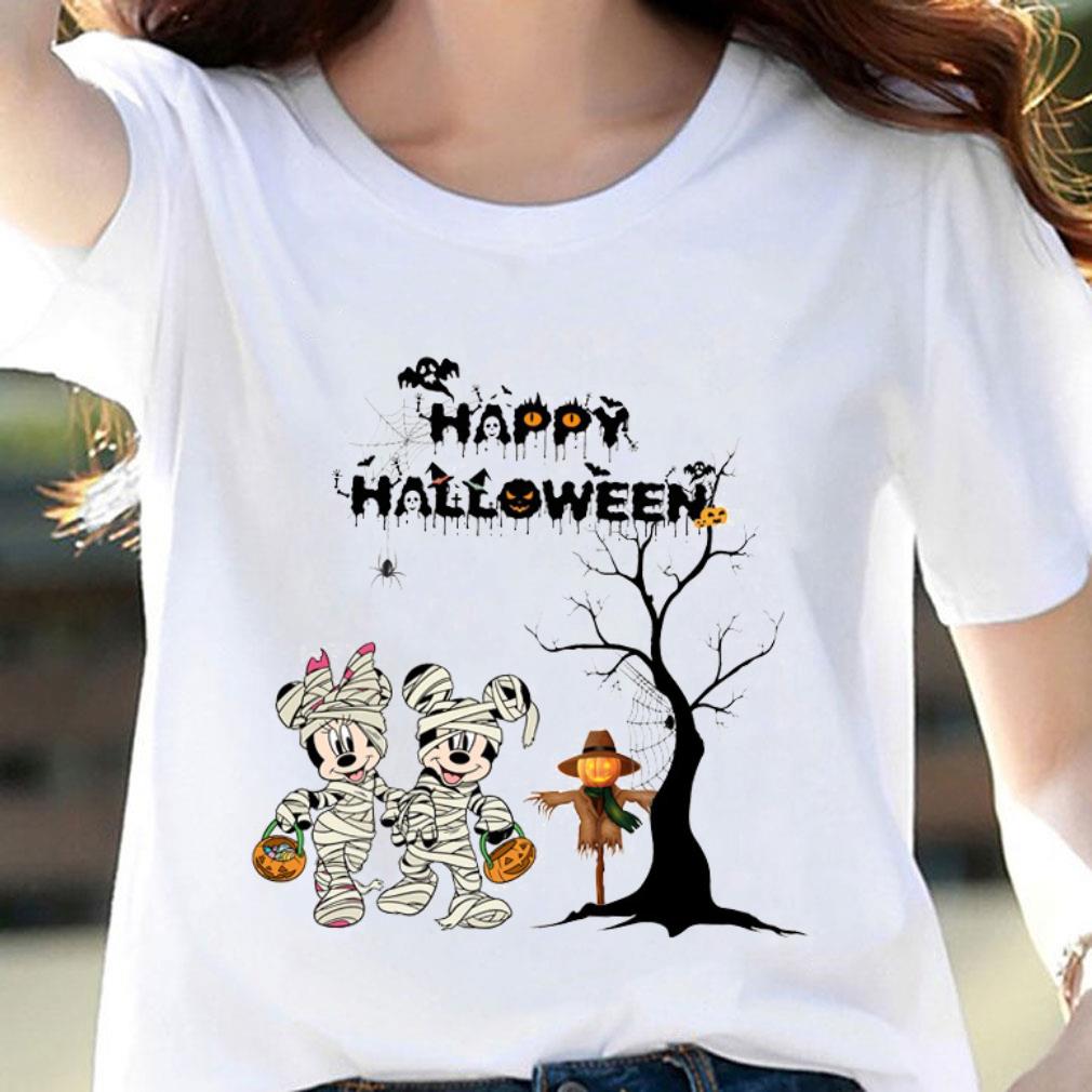 Hot Disney Mickey And Minnie Mouse Happy Halloween Shirt Disney Mickey And Minnie Mouse Happy Halloween Shirt 2 - Hot Disney Mickey And Minnie Mouse Happy Halloween Shirt