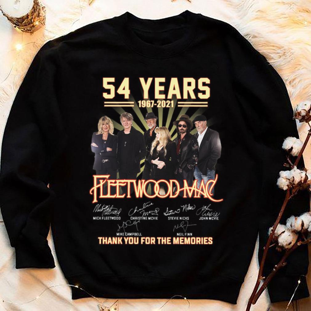 Official Fleetwood Mac Band 54 Years 1967-2021 Thank You For The Memories Signatures Shirt Fleetwood Mac Band 54 Years 1967 2021 Thank You For The Memories Signatures Shirt 4 - Official Fleetwood Mac Band 54 Years 1967-2021 Thank You For The Memories Signatures Shirt