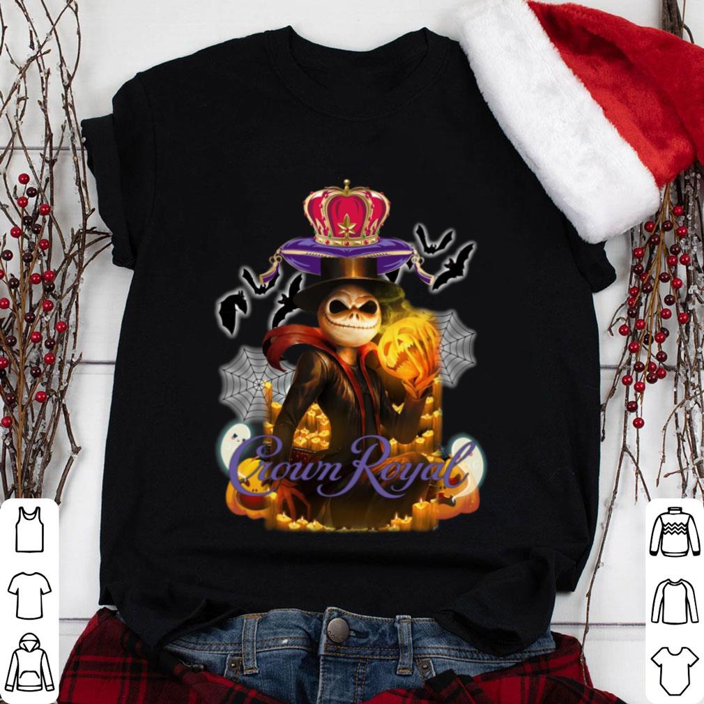Official Halloween Jack Skellington Mashup Crown Royal Shirt Halloween Jack Skellington Mashup Crown Royal Shirt 1 - Official Halloween Jack Skellington Mashup Crown Royal Shirt