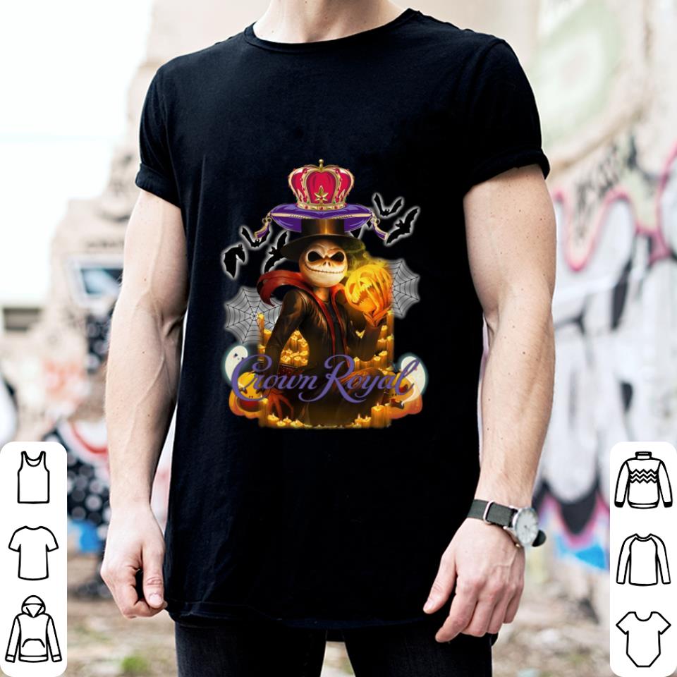 Official Halloween Jack Skellington Mashup Crown Royal Shirt Halloween Jack Skellington Mashup Crown Royal Shirt 2 - Official Halloween Jack Skellington Mashup Crown Royal Shirt